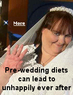 After a bride-to-be says yes to the dress, she often starts saying no  to carbs, desserts and other high-calorie foods.